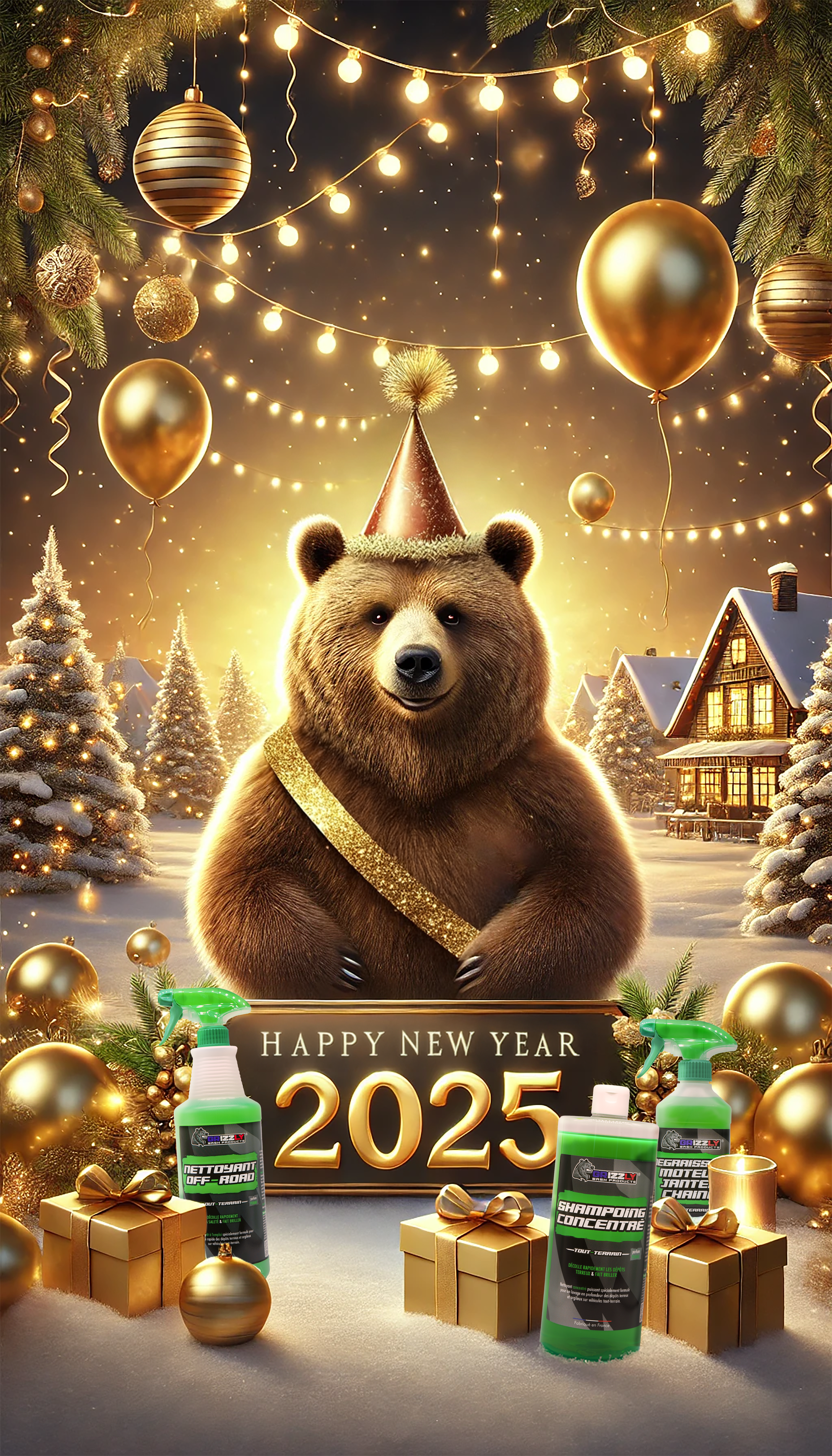 grizzly wash products – new year 4