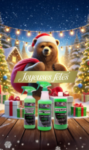 story joyeuses fetes GRIZZLY WASH PRODUCTS