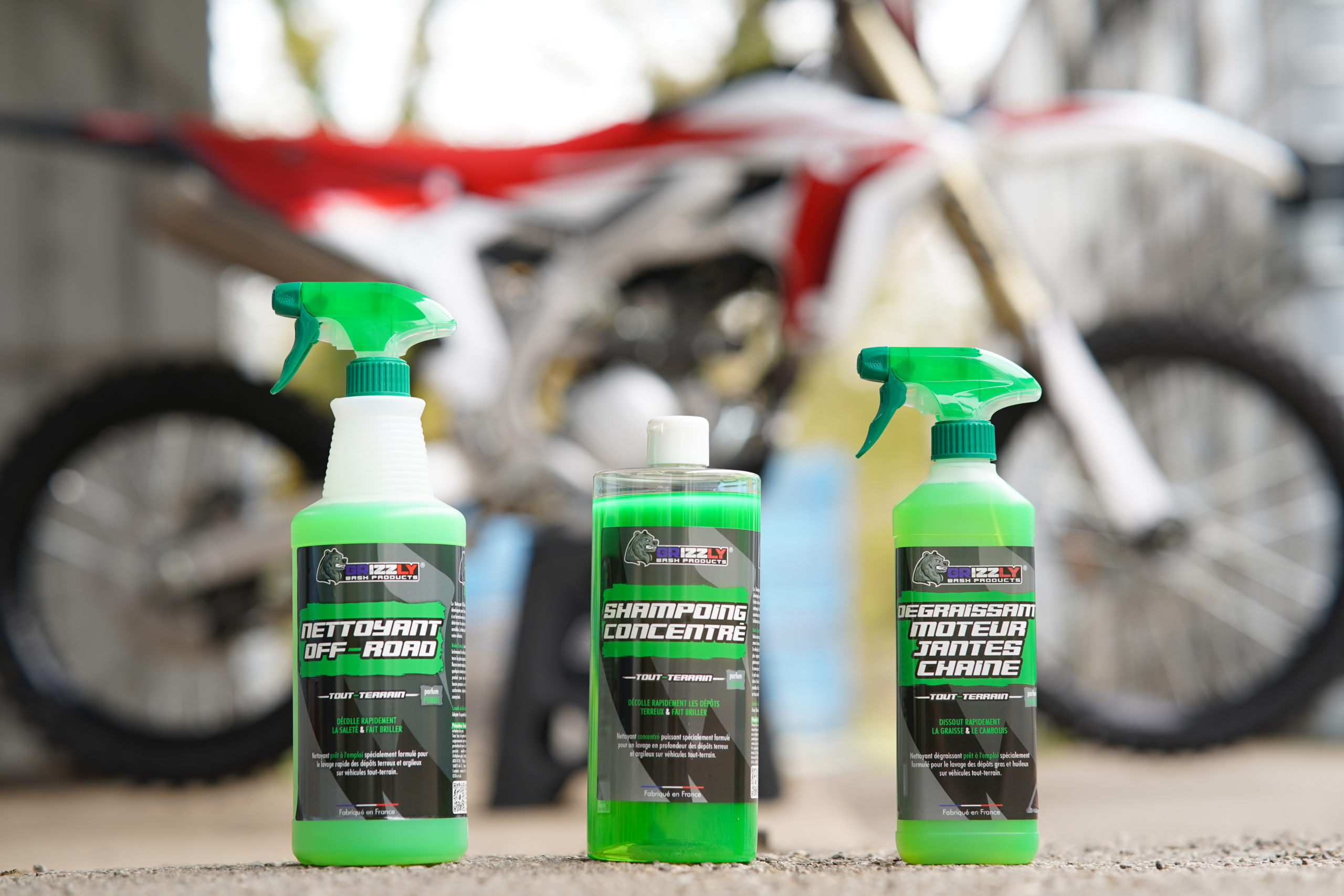 Pack Nettoyants Off-Road Grizzly Wash Products (2)