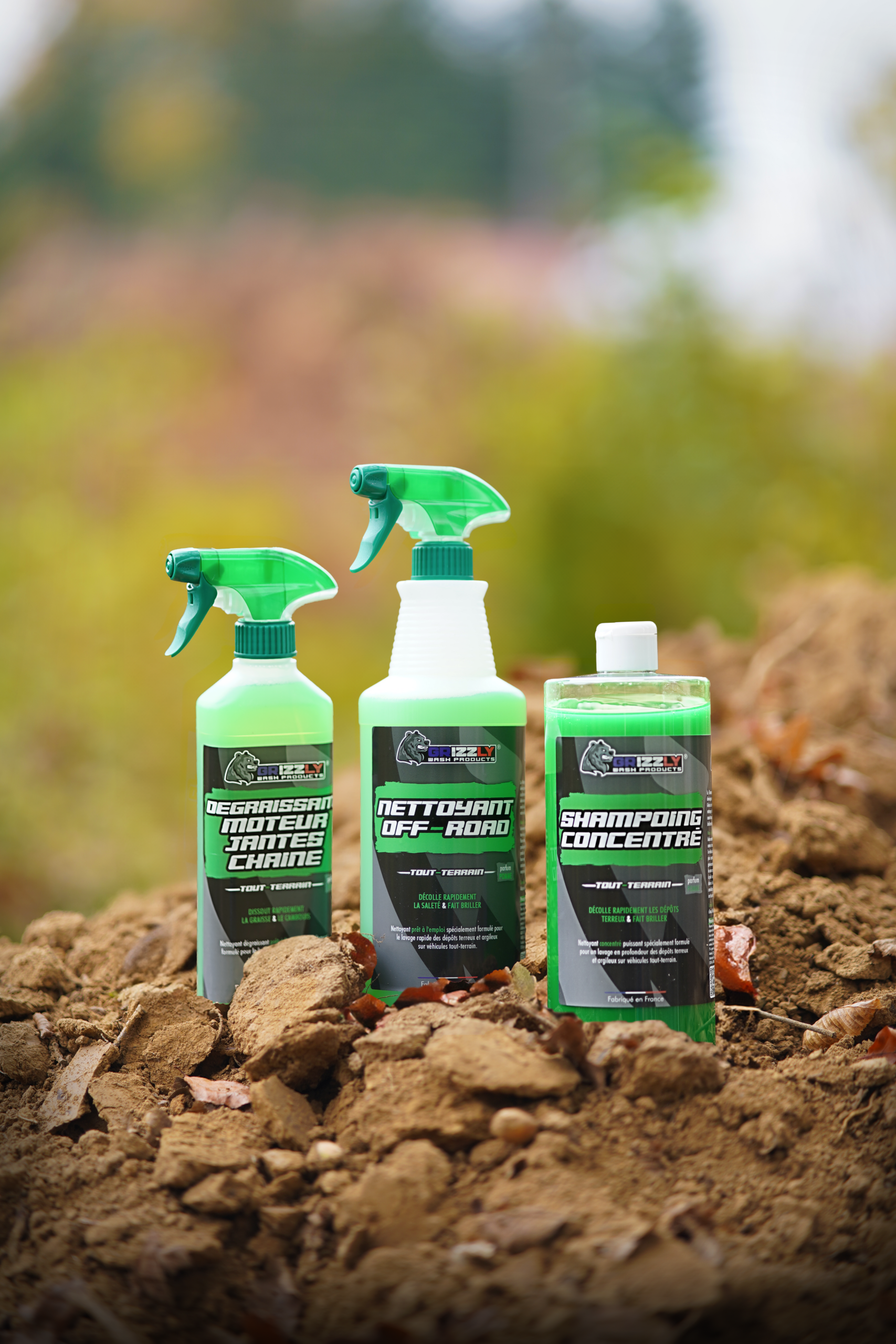 Pack Nettoyants Off-Road Grizzly Wash Products (3)